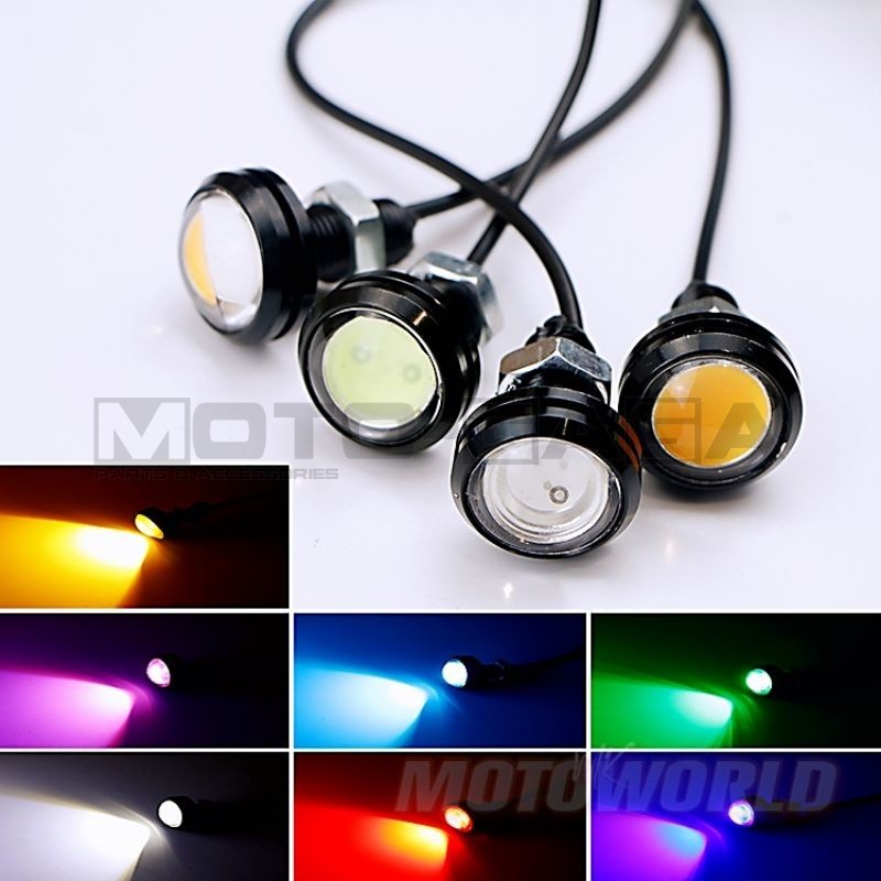 LED Accessory light/DRL (22mm) - Universal
