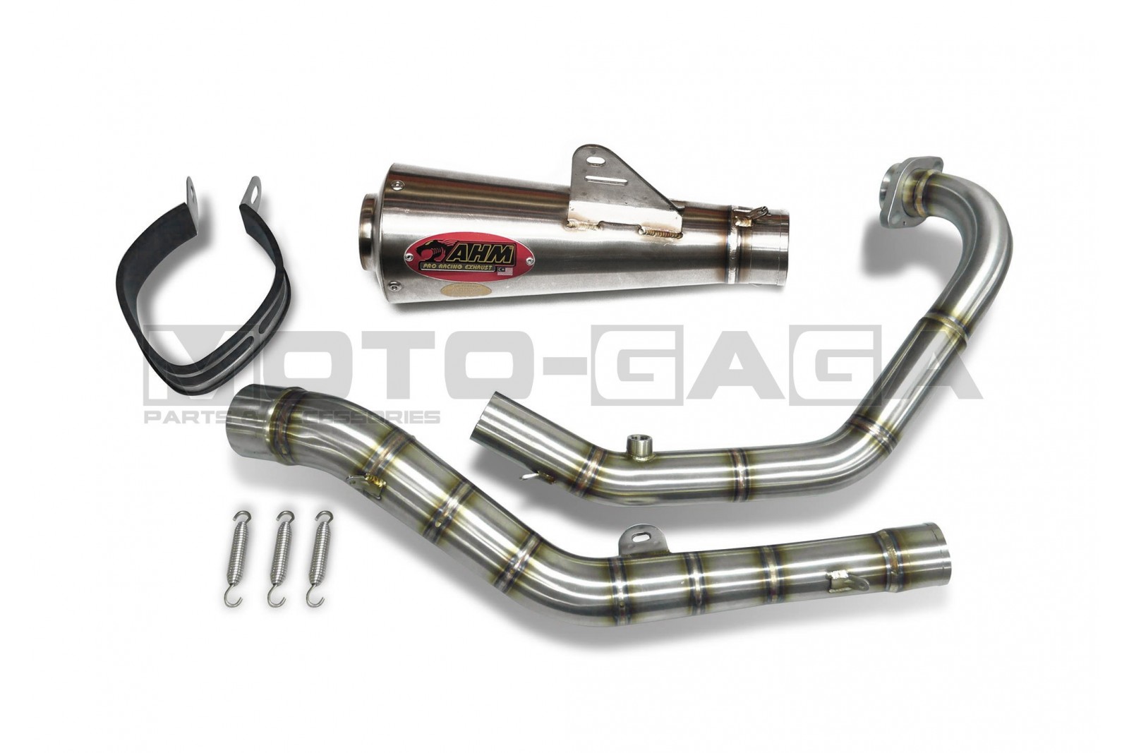 AHM GP3 Complete Exhaust System - Kawasaki Ninja 250SL