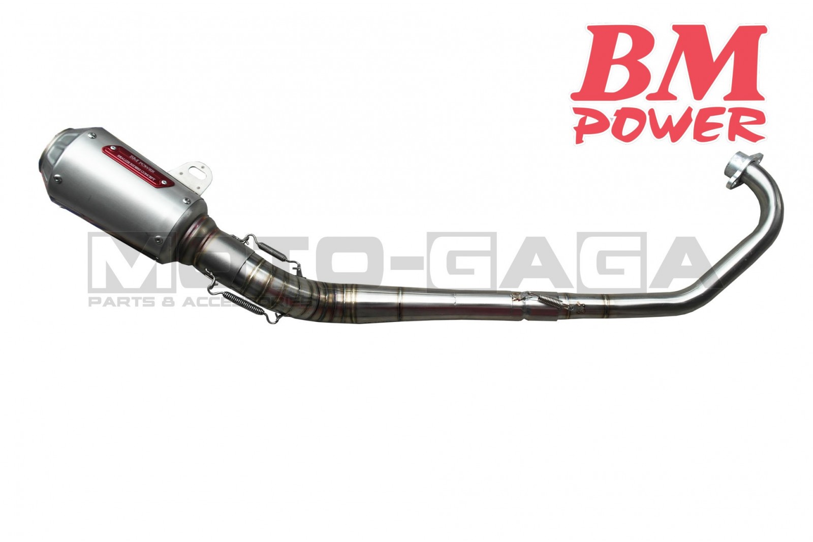 BM Power GP2 Racing Exhaust - Yamaha T135 Jupiter MX/Crypton X/Spark/Exciter/Sniper/LC135