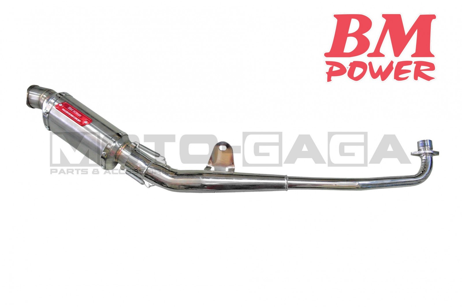 BM Power Racing TM Exhaust - Honda Wave 100/Dream/Astrea/Citi/Supra 100