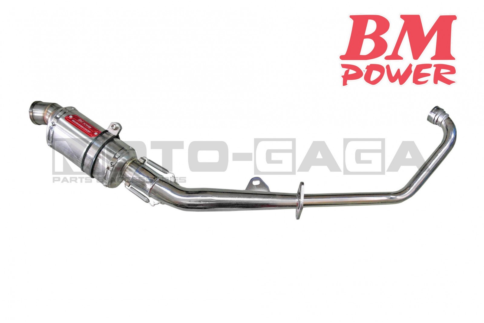 BM Power Racing TM Exhaust - Yamaha T135 Jupiter MX/Crypton X/Spark/Exciter/Sniper/LC135 (32mm)
