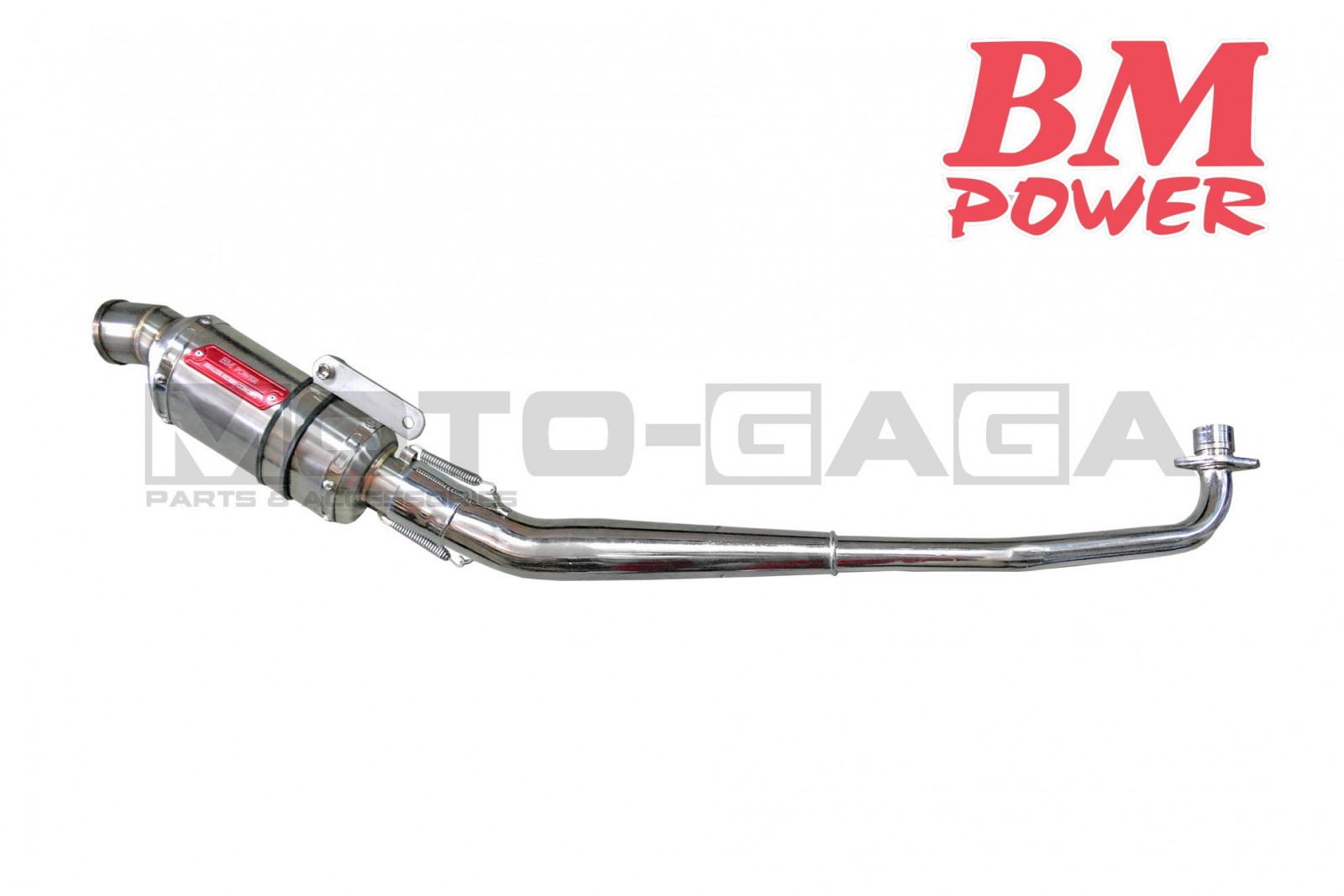 BM Power Racing TM Exhaust - Yamaha Y15ZR/Jupiter MX King/Spark/Exciter/Sniper T150