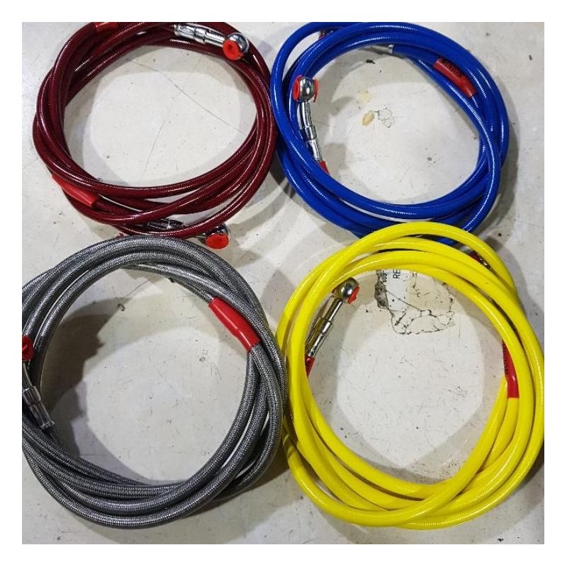 Braided Steel Brake Hose - 130cm