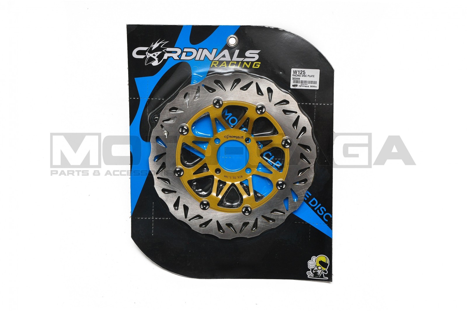 Cardinals Racing 300mm Big Front Brake Disc - Honda Innova ANF125/Wave 125