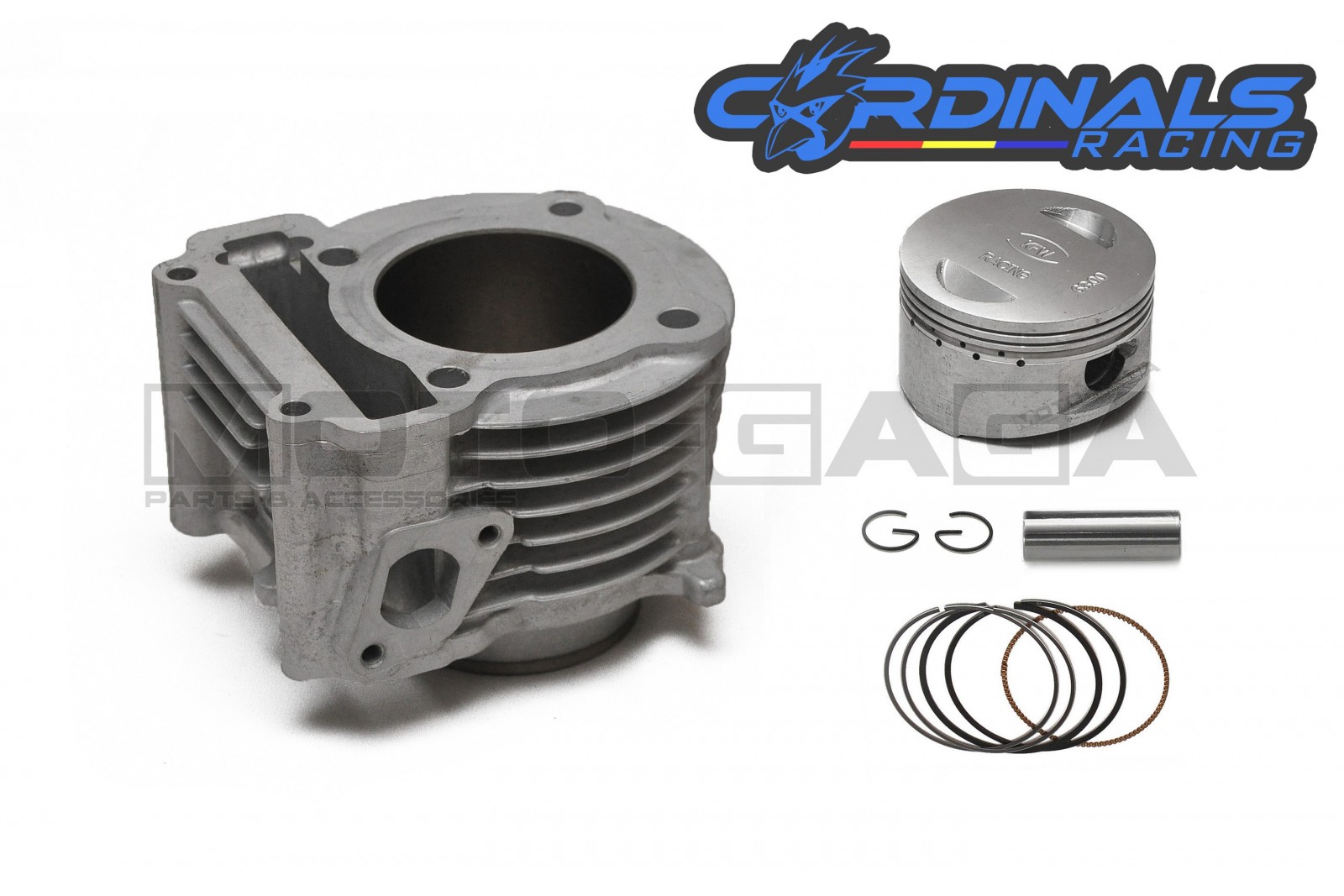 Cardinals Racing Ceramic Big Bore Cylinder Kit - Yamaha Ego/Mio/Luvias/Nouvo 115 AT - 58.5mm (155cc)