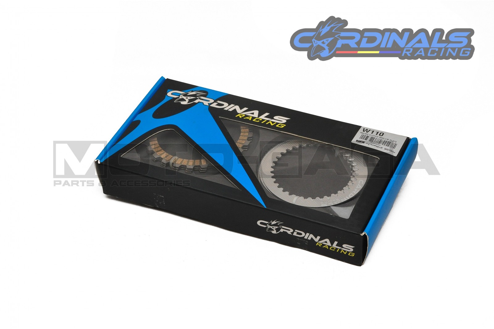 Cardinals Racing Clutch Pads W/Aluminum Friction Plates - Honda Wave 110/110i /Dash/RS/RSX/Blade/Supra AFS110