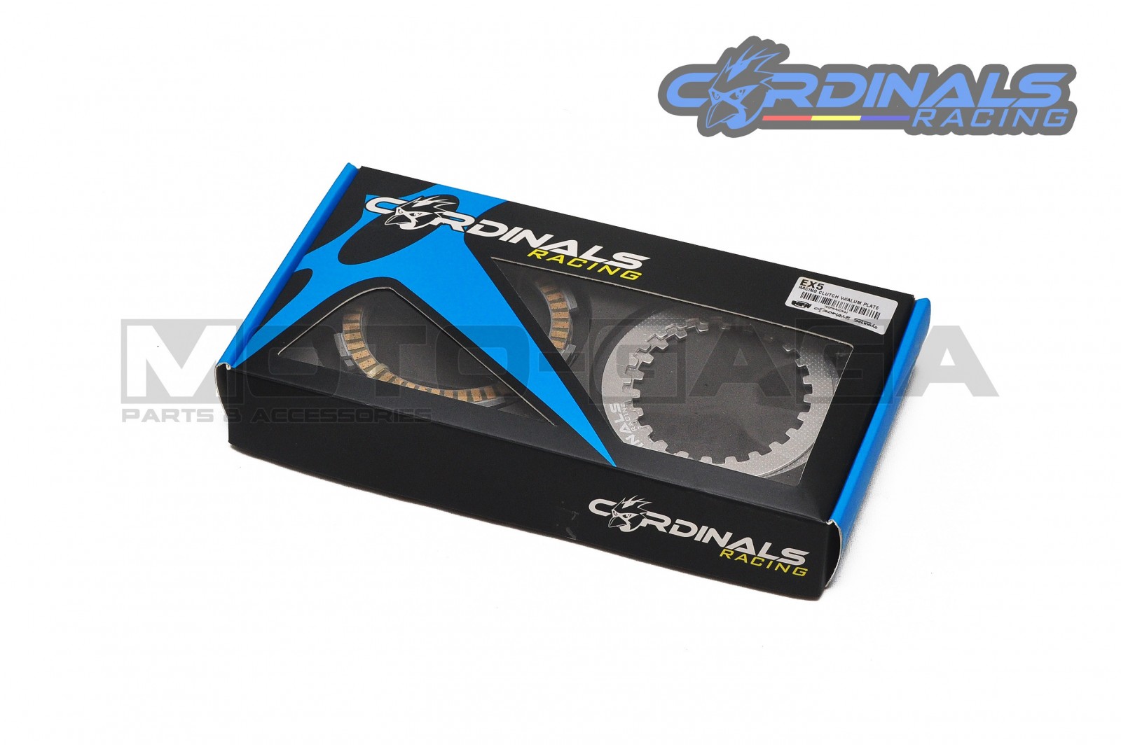 Cardinals Racing Clutch Pads W/Aluminum Friction Plates - Kawasaki Joy 110/Modenas Kriss 110/ Kawasaki KSR110/KLX110