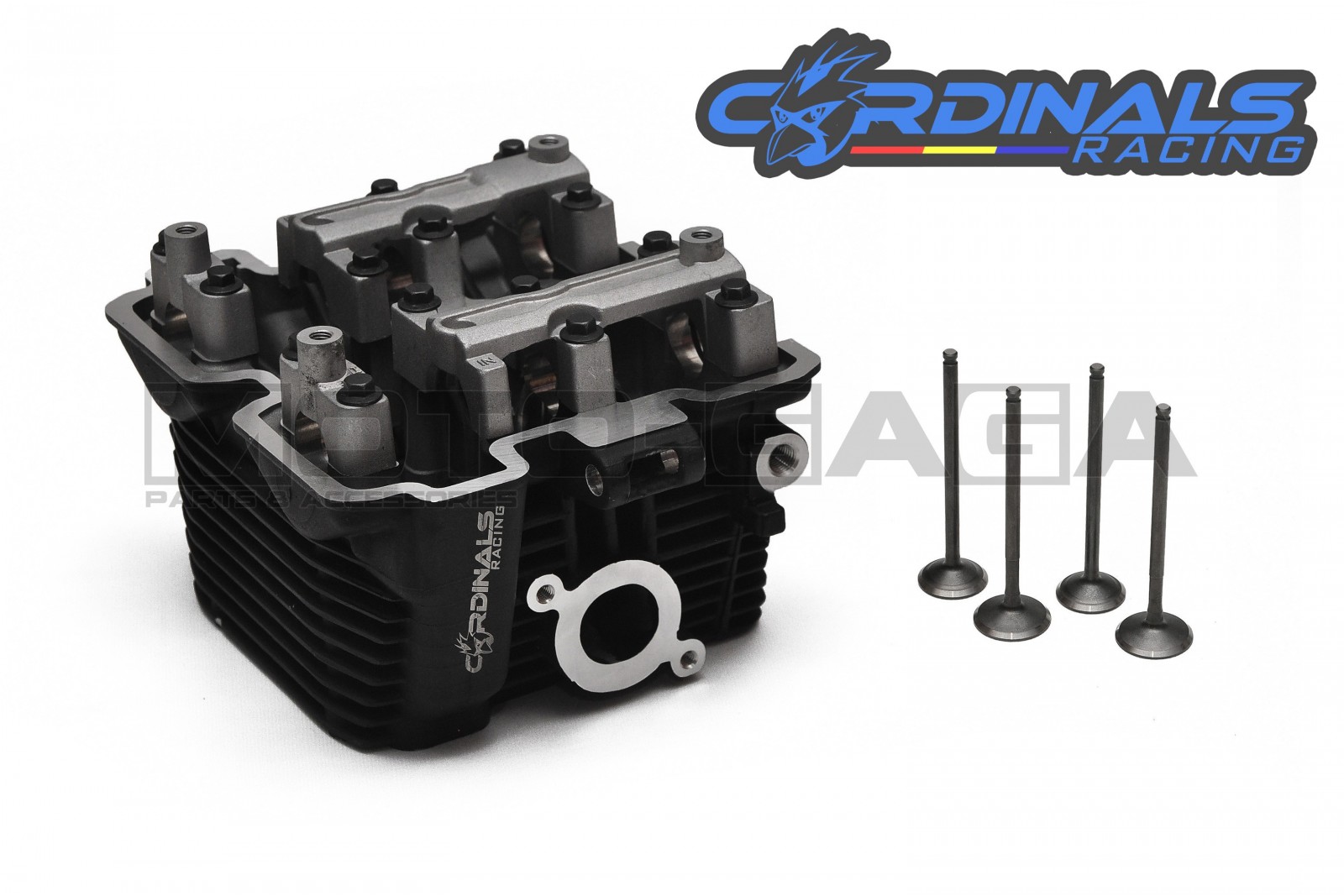 Cardinals Racing Cylinder Head Kit (24In/22Ex) - Suzuki Raider 150R/Satria FU150/Belang/FX125/FXR150