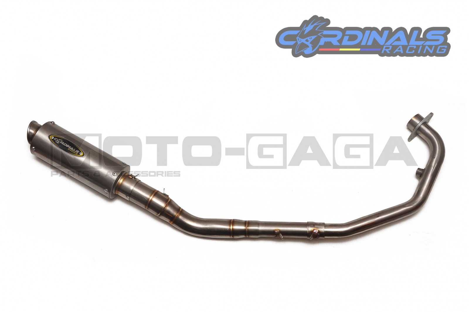 Cardinals Racing SP Stainless Exhaust System - Yamaha Y15ZR/Jupiter MX King/Spark/Exciter/Sniper T150
