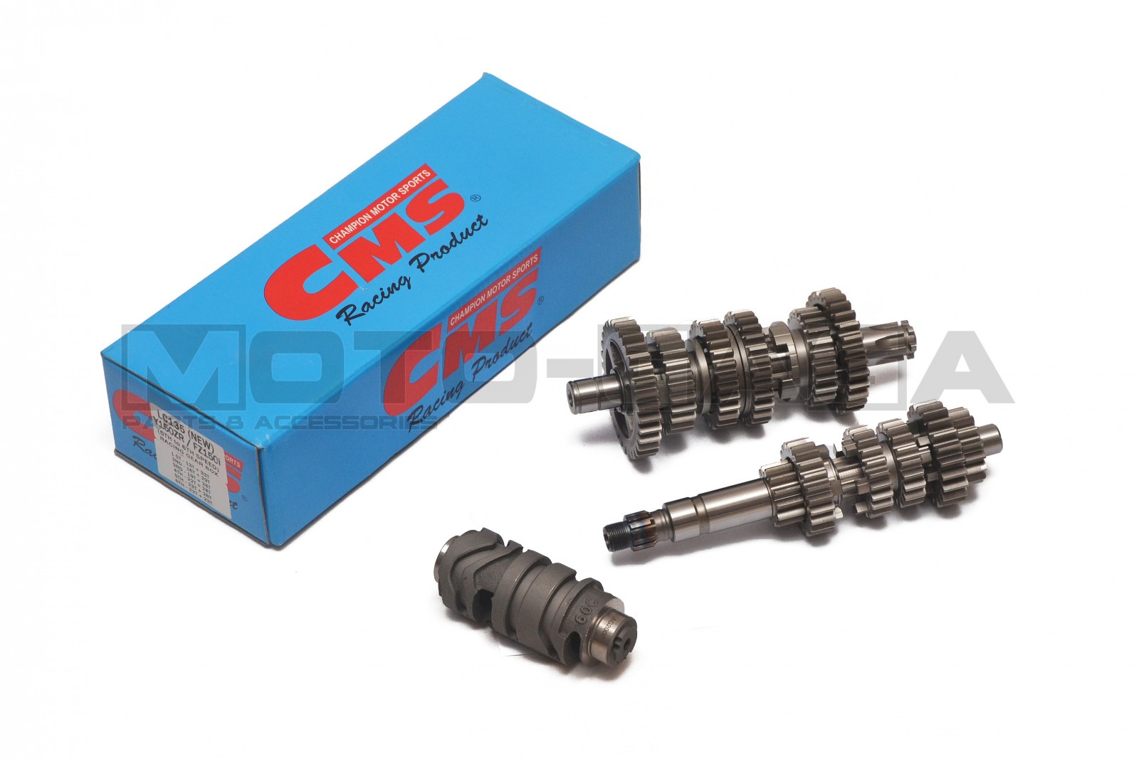 CMS Close Ratio 5 to 6 speed Racing Gearbox - Yamaha Fz150i/Vixion/YZF-R15/R125/MT-125