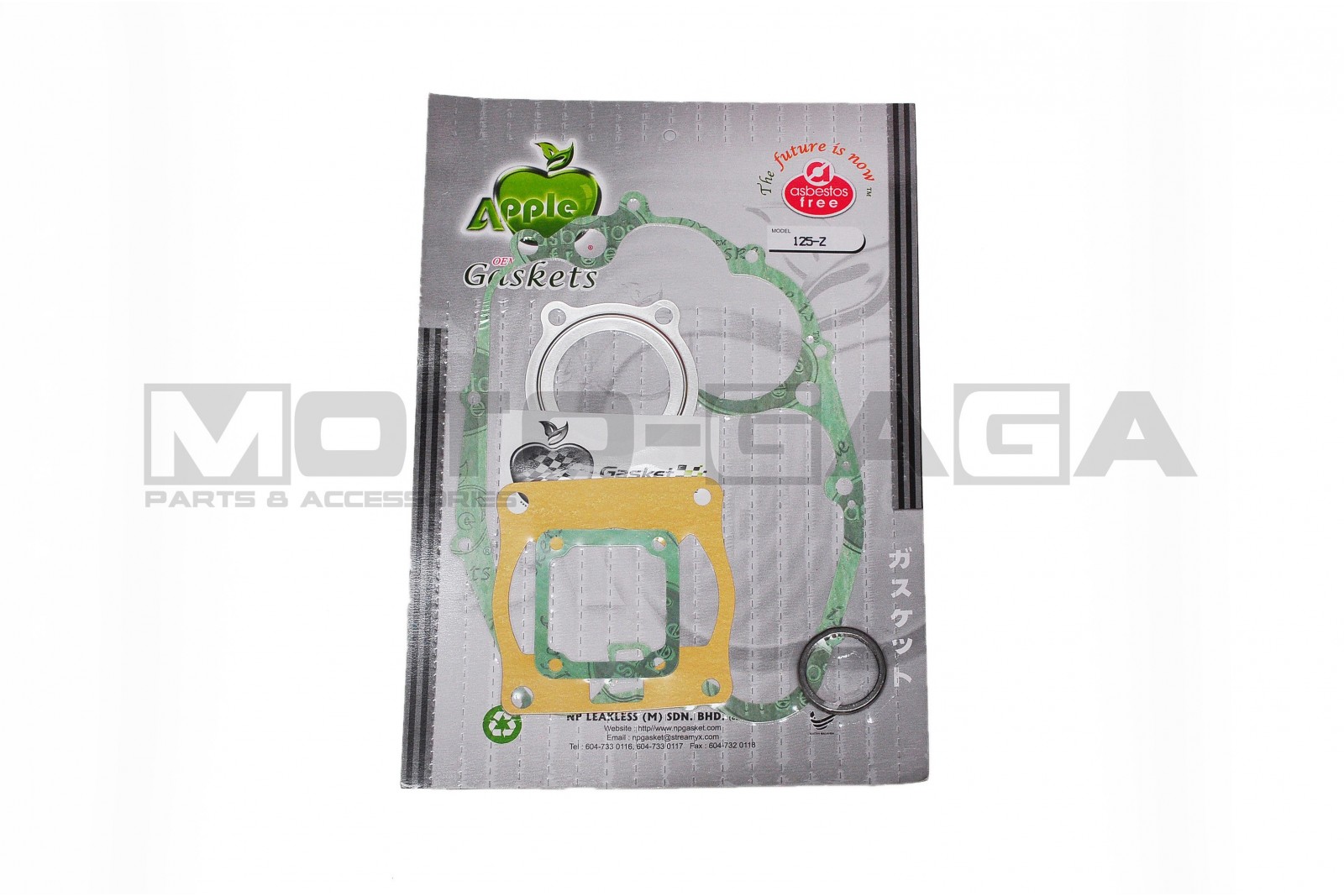 Complete Engine Overhaul Gasket Set - Yamaha Z125/125z