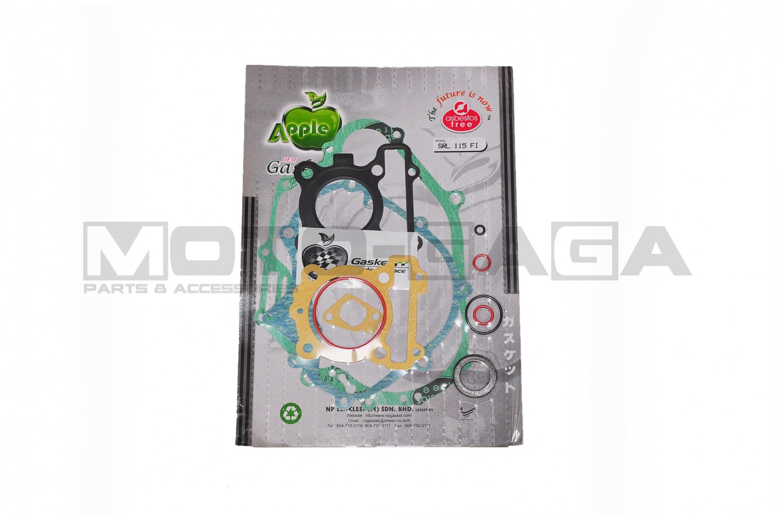 Complete Engine Overhaul Gasket Set - Yamaha Crypton/Jupiter/Vega/spark T115FL