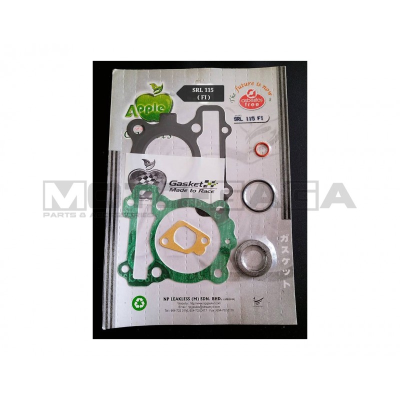 Cylinder Top Overhaul Gasket Set - Yamaha Crypton/Jupiter/Vega/spark T115FL (Fuel Injected)