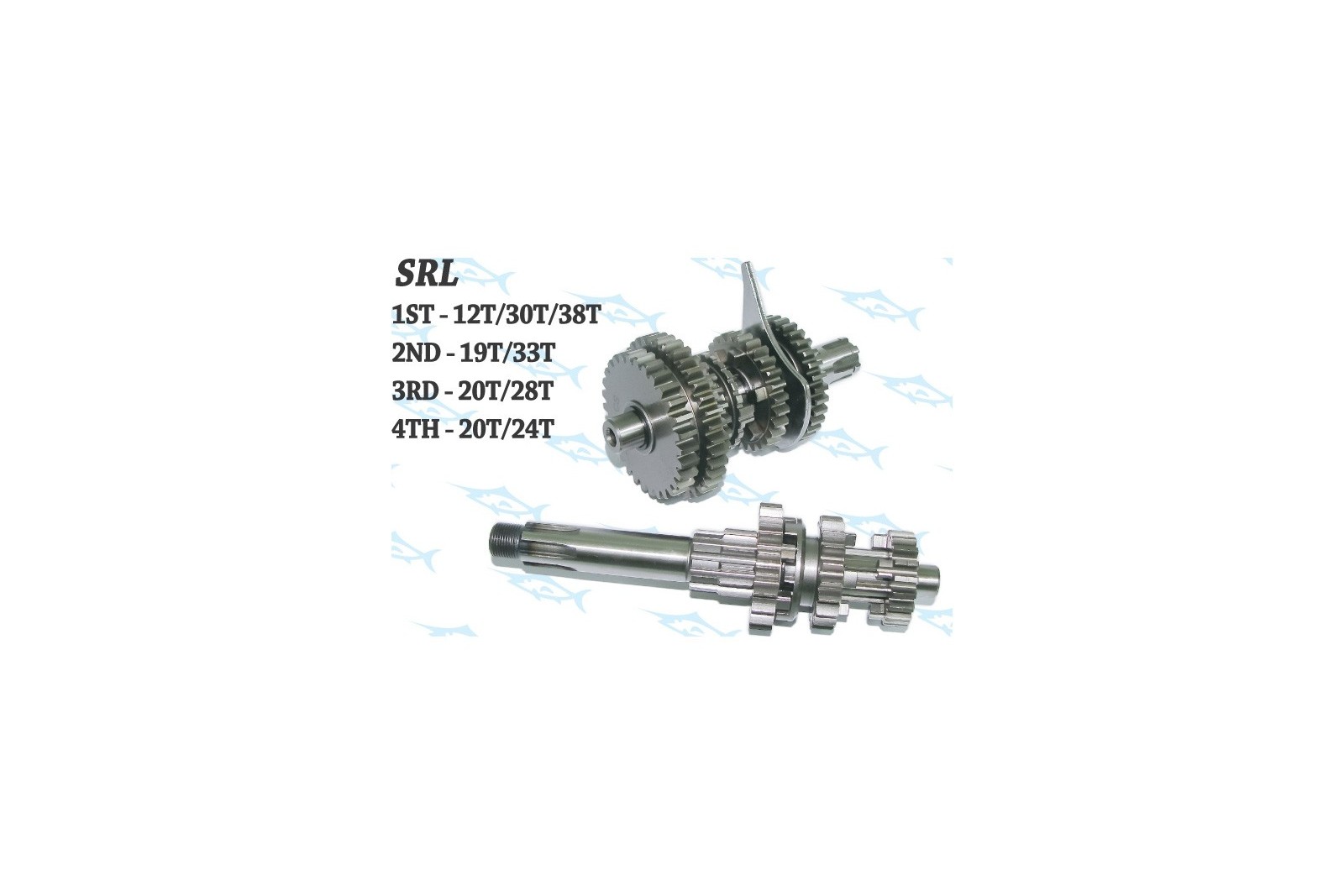 Espada Close Ratio Racing Gearbox - Yamaha Crypton/Jupiter/Vega/Spark T110