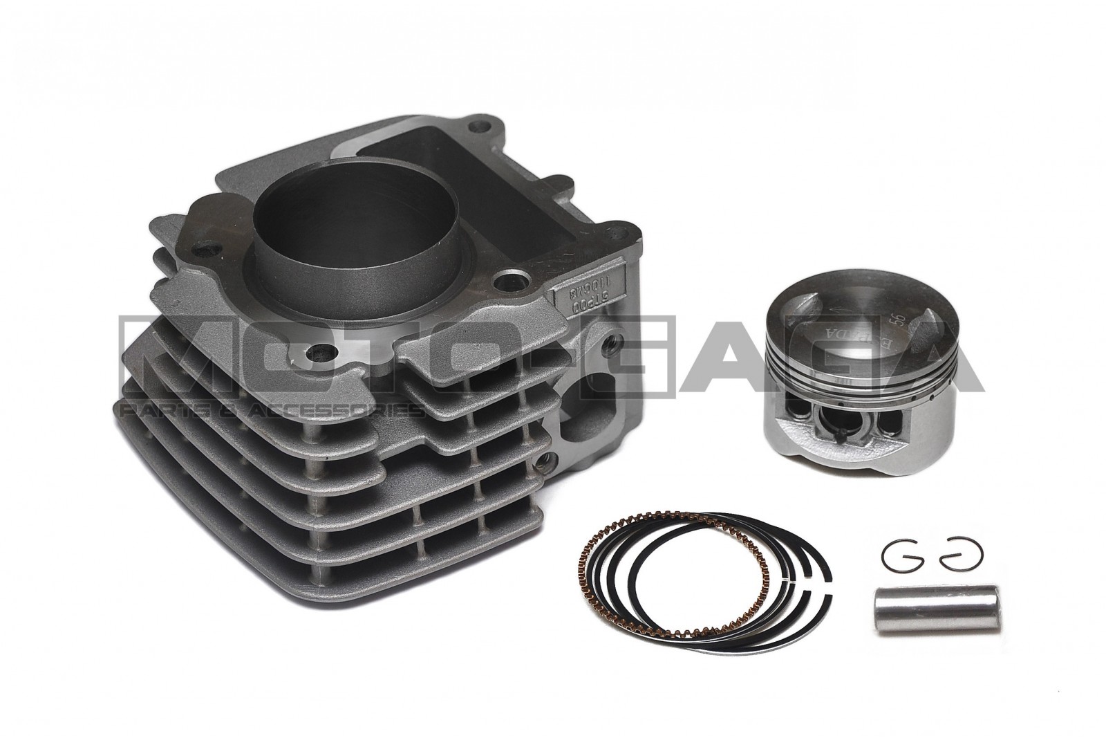 Espada Racing 56mm (133cc) Big Bore Cylinder Kit - Yamaha TTR110 /Crypton/Jupiter/Spark T110