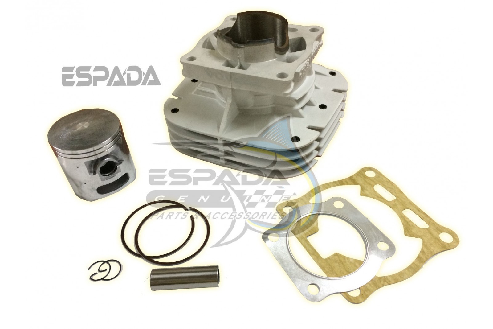 Espada Racing 61mm (160cc) Ceramic Big Bore Cylinder Kit - Yamaha Z125/125z