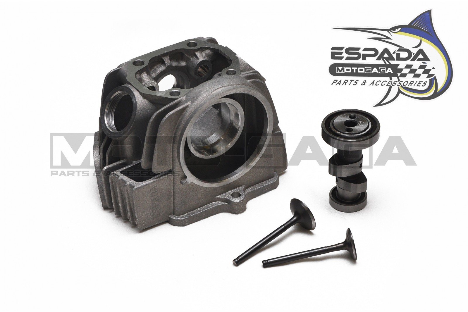 Espada Racing Cylinder Head - Honda Cub C90/C100/ Astrea/Citi/Wave/Supra/Biz 100 (28in/24ex)