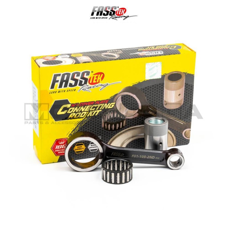 Fasstek Forged Connecting Rod Kit (14X35X105L)(+5mm) - Yamaha YZF-R15 V1 V2/Fz150i Vixion/ MT-15/R125/M-Slaz/ LC135/Y15ZR/JupiterMX T150