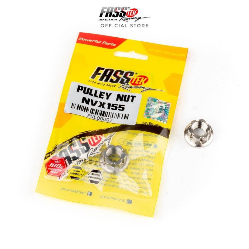 Fasstek Lightweight Nut (Front Pulley) - Yamaha NVX/Aerox/NMAX