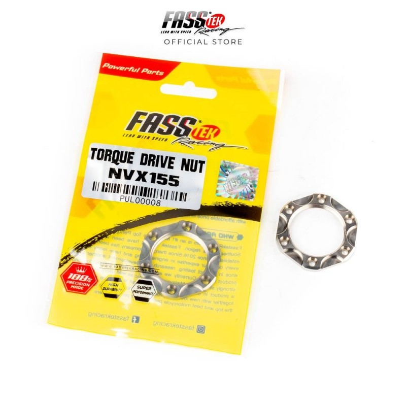 Fasstek Lightweight Nut (Rear Pulley) - Yamaha NVX/Aerox/NMAX