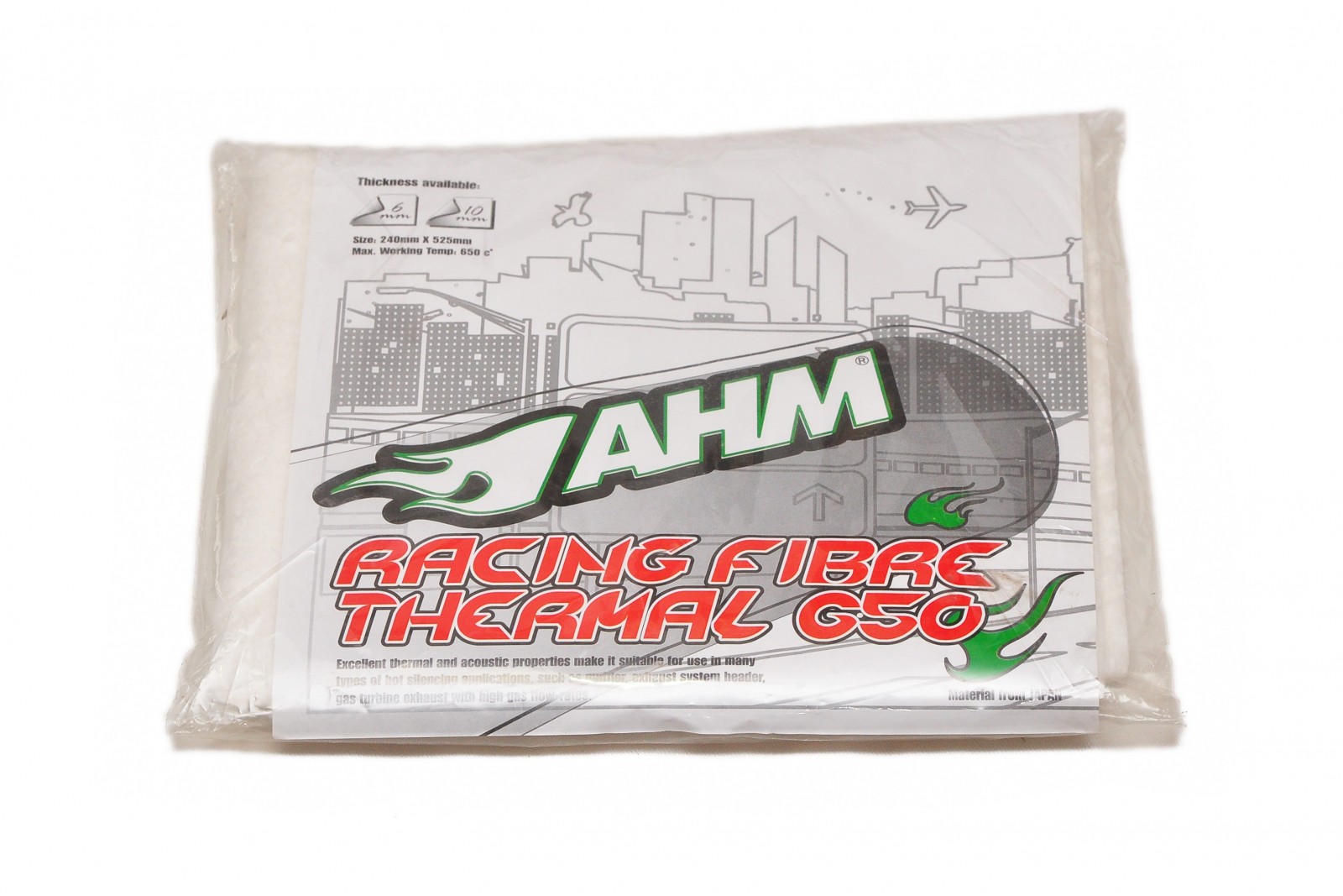 Fiberglass Motorcycle Exhaust Muffler Packing Material