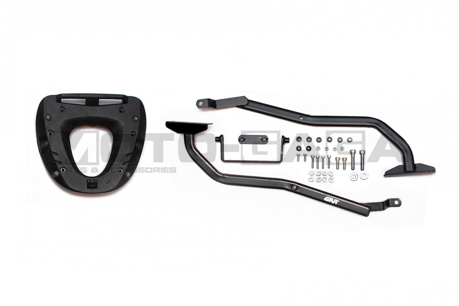 Givi HR3 Top Box Luggage Rack with Mounting Plate - Kawasaki Joy/Kaze/ Modenas Kriss 110/120/125