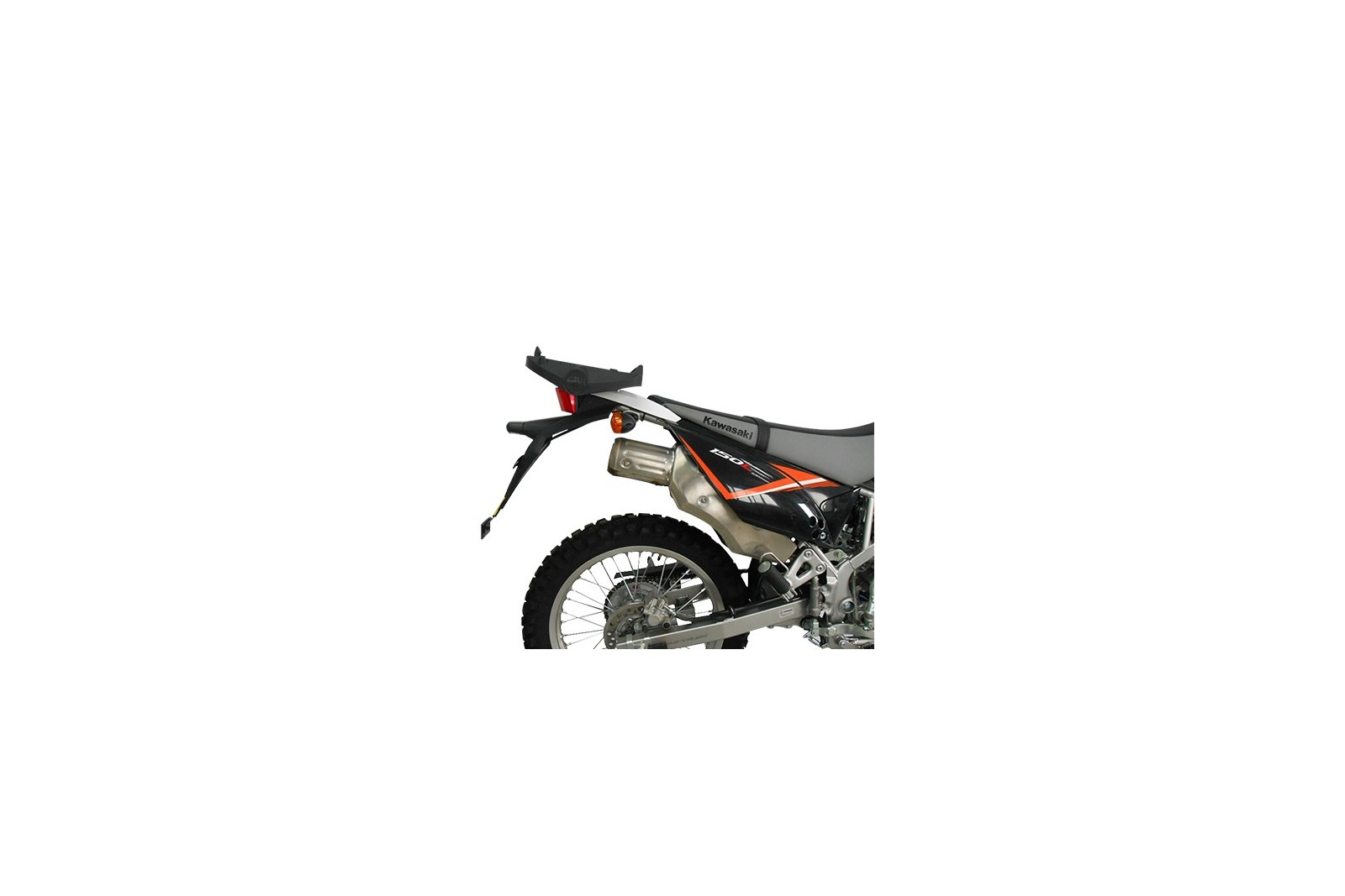 Givi SR Top Box Luggage Rack with Mounting Plate - Kawasaki KLX125 KLX150