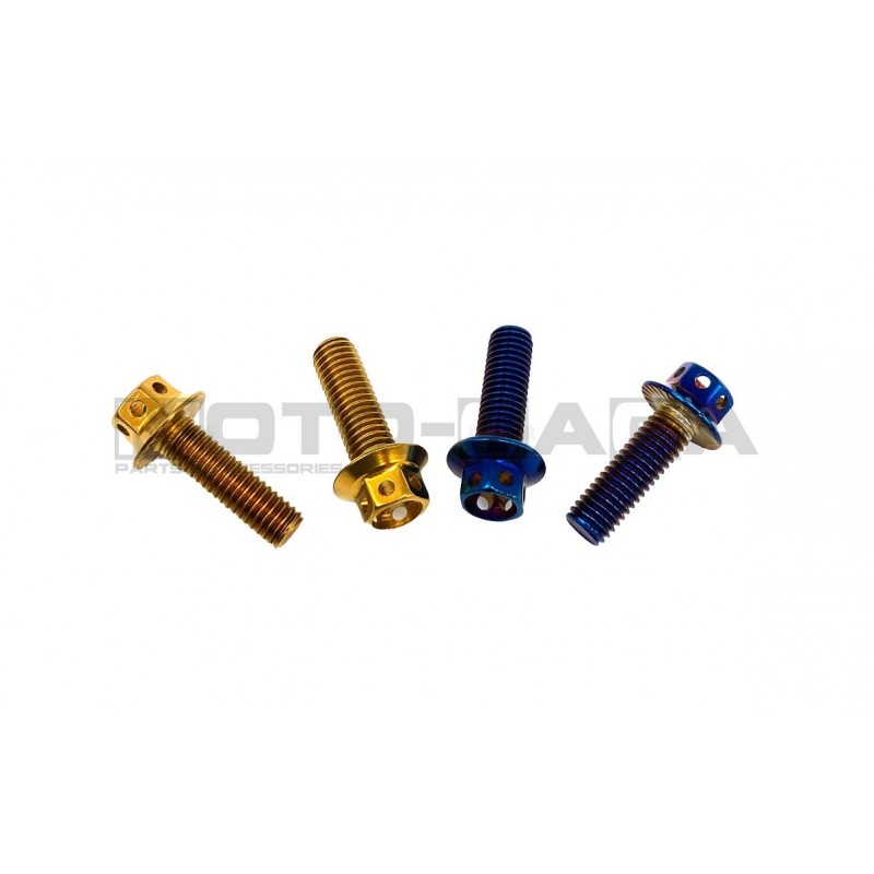 (Gold/Rainbow) Dress Up Hex Screw - M10x45mm