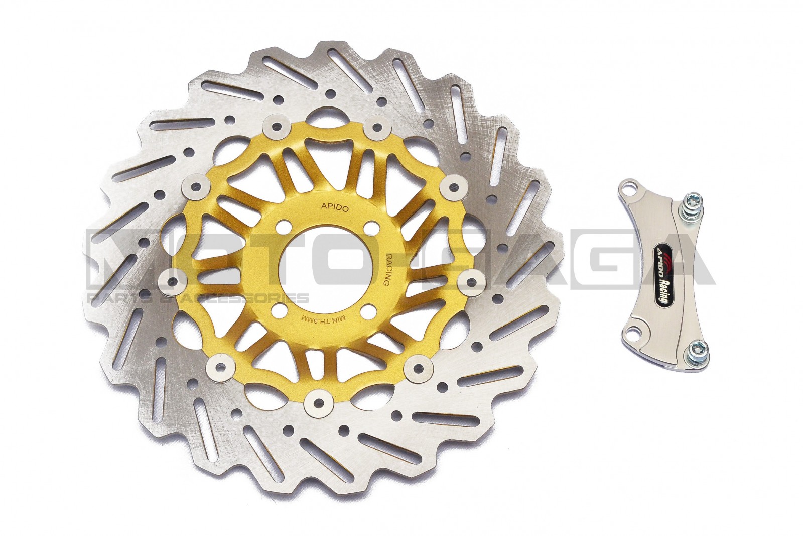 Honda Wave/Innova ANF 125 300mm Racing Oversized Front Brake Disc Rotor Kit