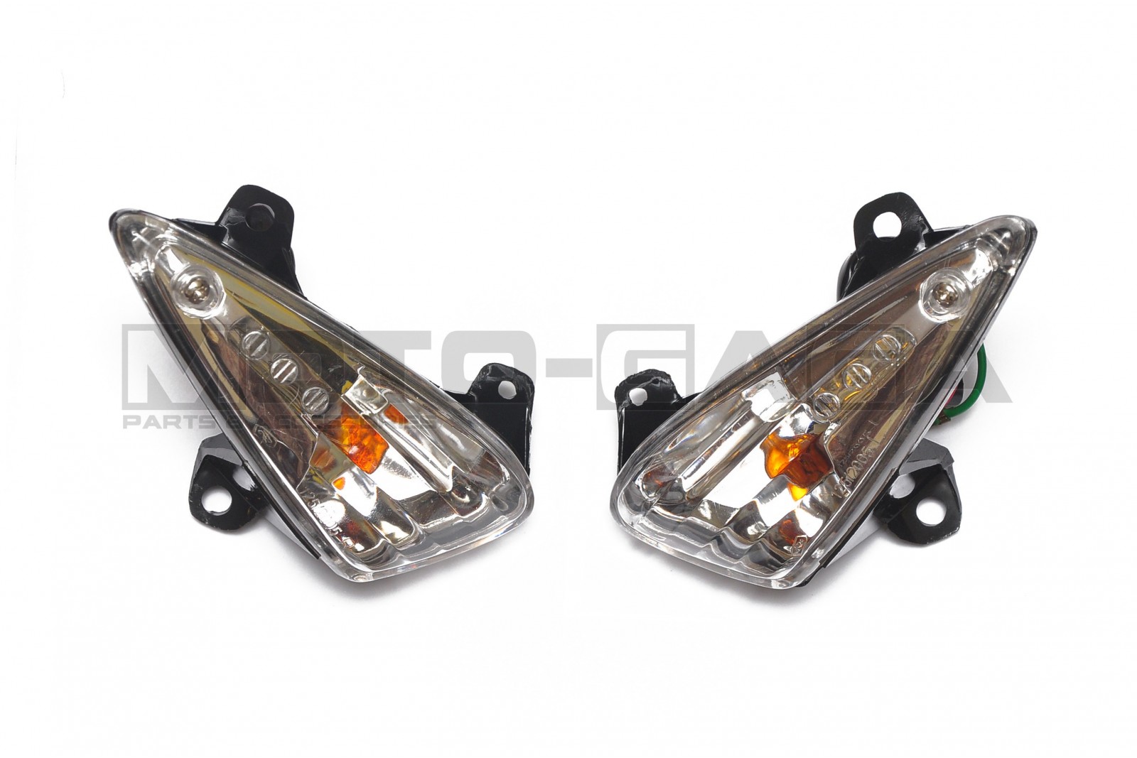 Honda Wave/Innova ANF 125 Clear Front Turn Signal indicators with clear lens