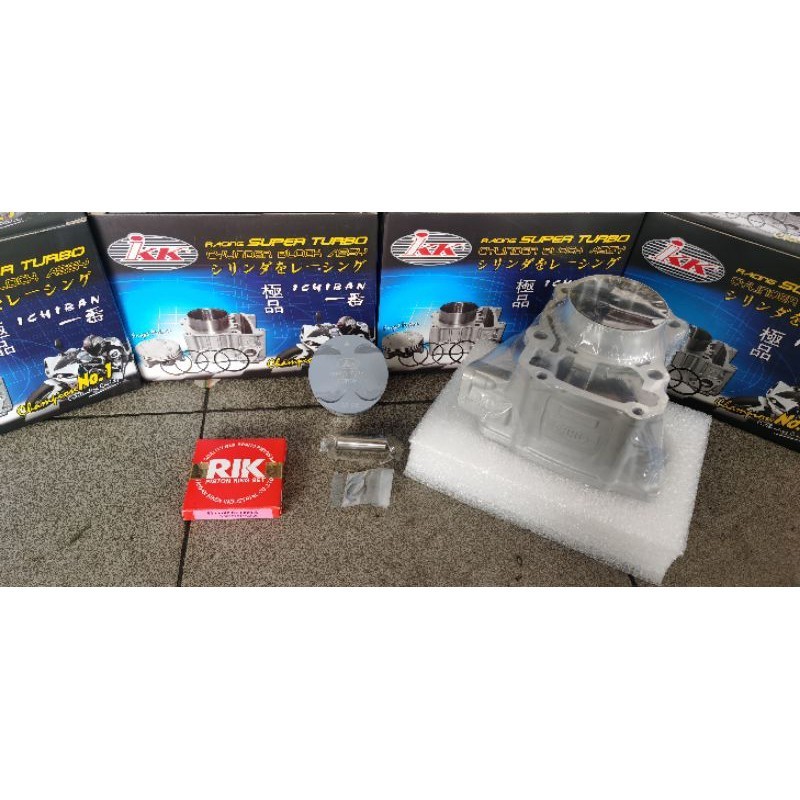 IKK Racing Big Bore Cylinder Kit - 65mm (195cc) - Yamaha R15V3/MT15/Aerox/NVX/NMAX/T155 (VVA)