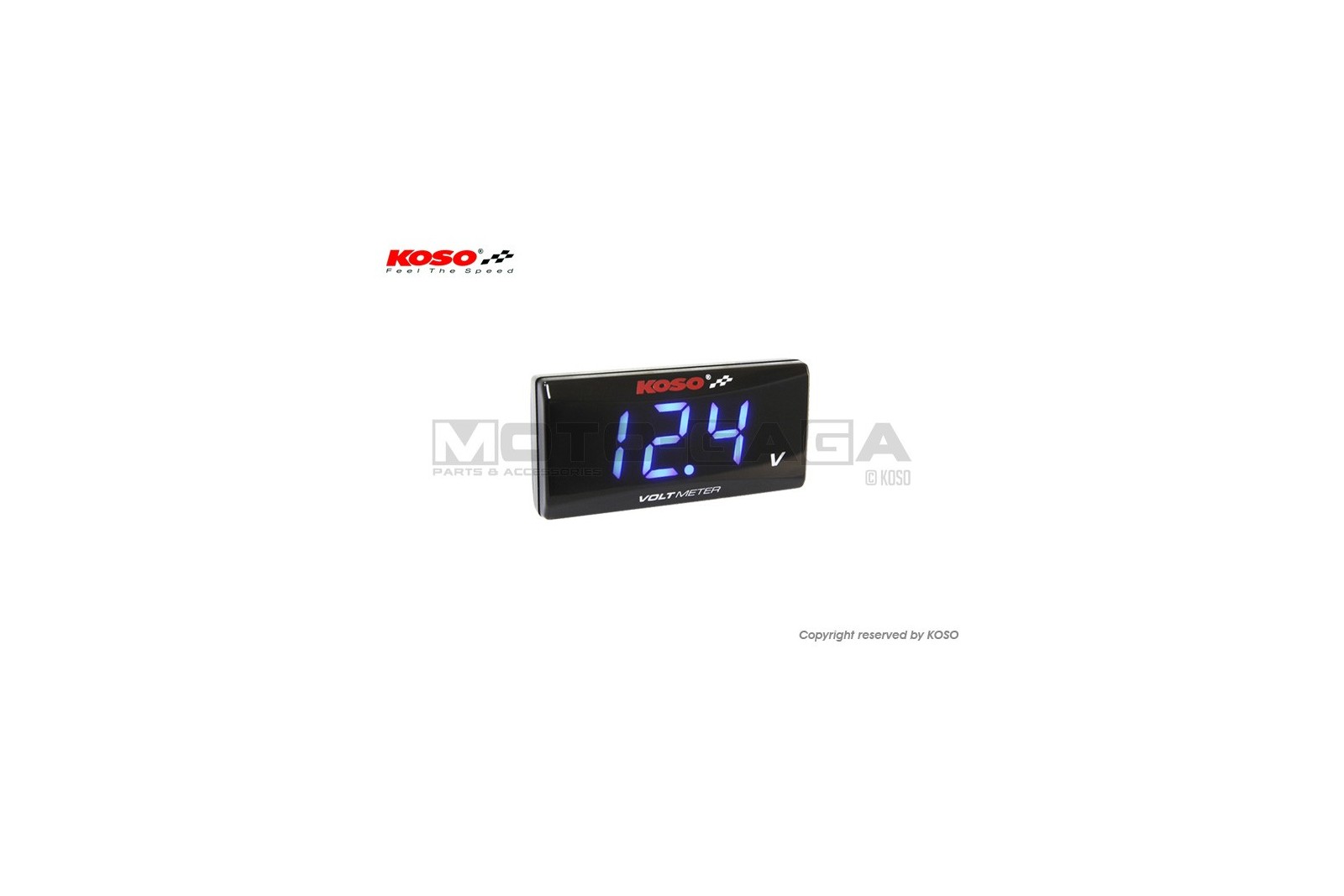 Koso mini slim voltage meter