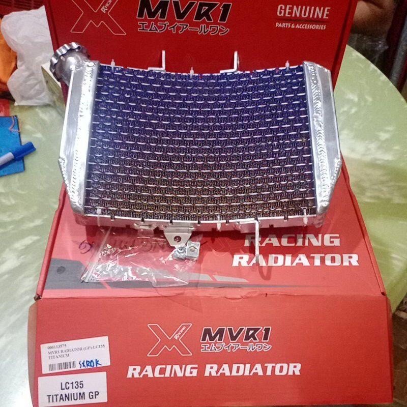 MVR1 Racing Curved Radiator (GP) (500cc) - Yamaha T135 Jupiter MX/Crypton X/Spark/Exciter/Sniper/LC135