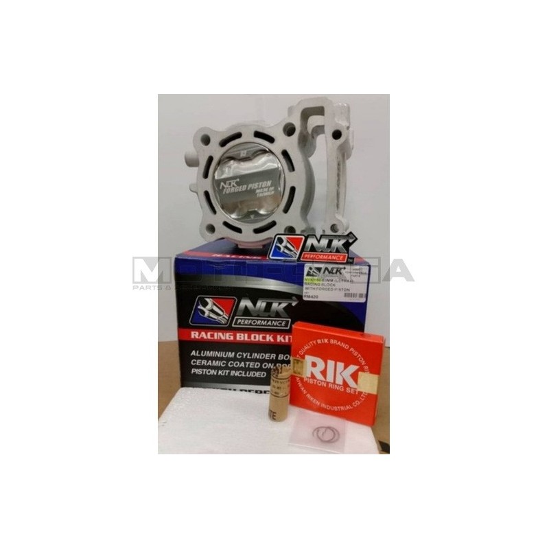 NLK Performance Big Bore Cylinder Kit - 65mm (195cc) - Yamaha R15V3/MT15/Aerox/NVX/NMAX/T155 (VVA)