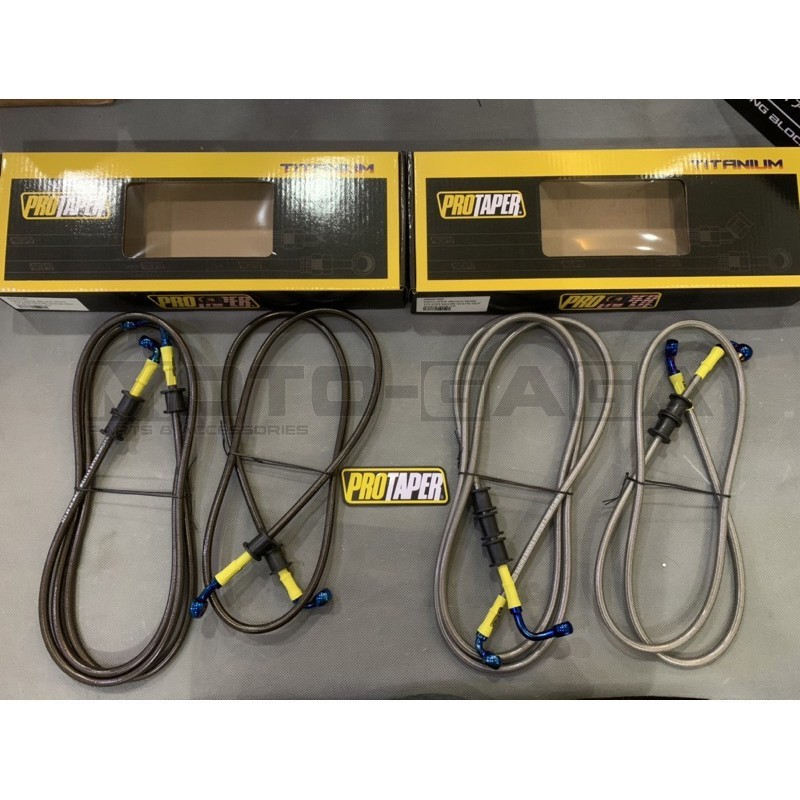 Protaper Braided Steel Brake Hose - 135+215cm
