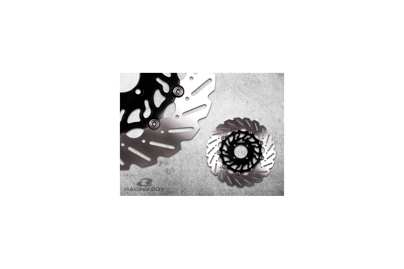 Racing Boy 300mm Floating Aluminum Front Brake Disc (R297) - Yamaha Nouvo