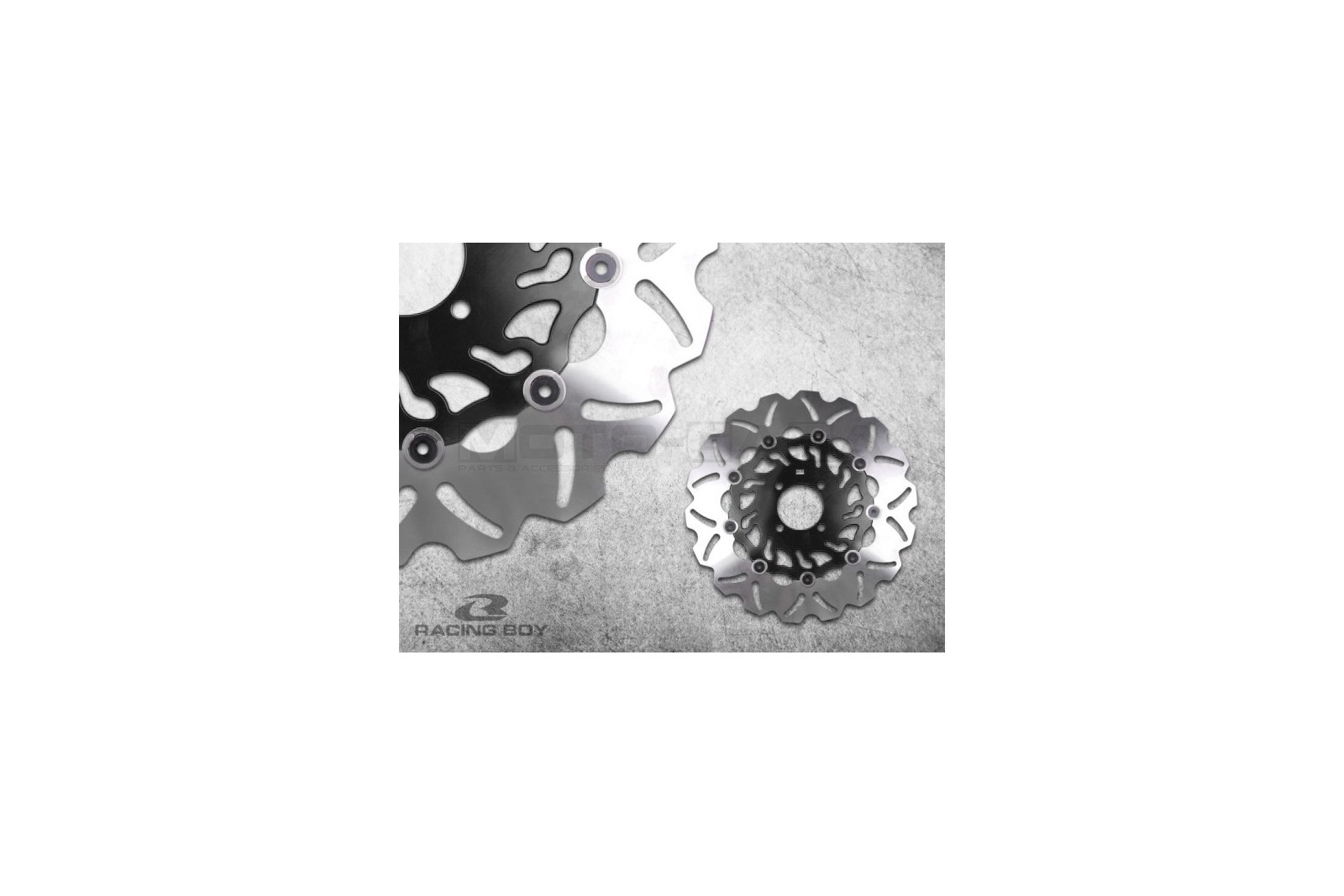 Racing Boy 300mm Floating Aluminum Front Brake Disc (R298) - Yamaha Nouvo