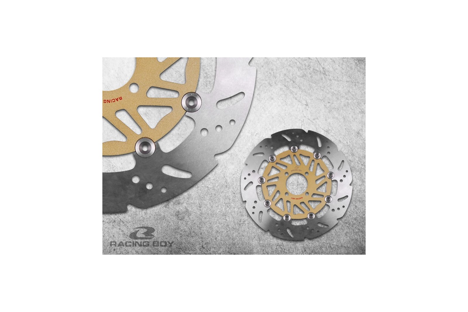 Racing Boy 300mm Stainless Steel Floating Front Brake Disc (R291) - Yamaha Nouvo
