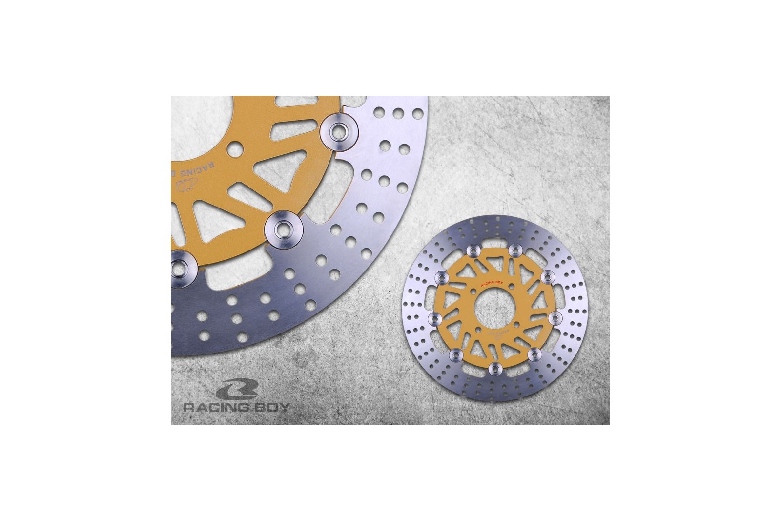 Racing Boy 300mm Stainless Brake Disc (R300) - Yamaha Crypton T110/T115/T135 JupiterMX/Crypton X/Spark/Exciter/Vega, Z125/125z