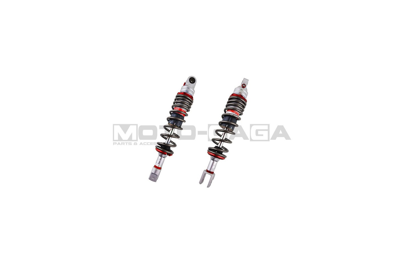 Racing Boy 330mm Shock Absorbers (E-Series) - SYM GTS/Joymax/RV 125/200/250/300 Scooters
