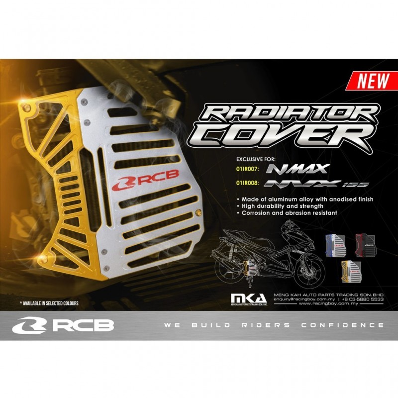 Racing Boy Radiator Guard Cover - Yamaha NVX155/Aerox