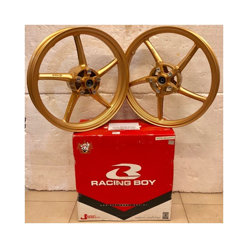 Racing Boy Wheels/Rims (SP522) (1.85/2.50) - Yamaha Fz150i (2014-)