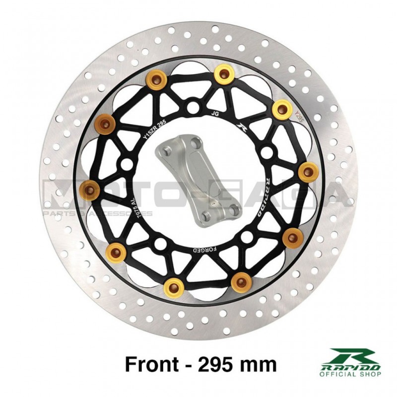 Rapido Forged Alloy Floating Brake Disc (F) 295mm - Yamaha Yamaha Y15ZR/Y16ZR/Jupiter MX King/Exciter/Sniper T150/T155