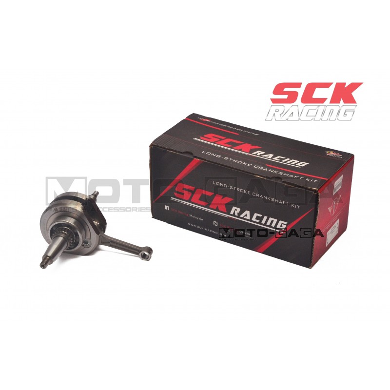 SCK Crankshaft Stroker Kit (+9mm) - Yamaha T135 Jupiter MX/Crypton X/Spark/Exciter/Sniper/LC135 5 Speed