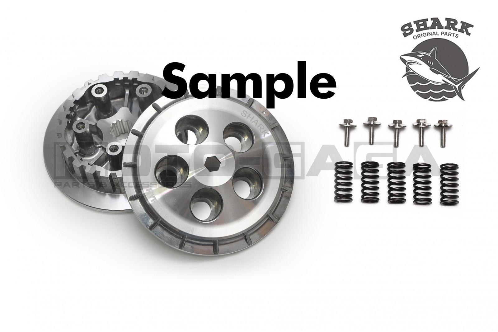 Shark Racing 5 Spring Sports Clutch - Yamaha T135 Jupiter MX/Crypton X/Spark/Exciter/Sniper/LC135 (5-speed)