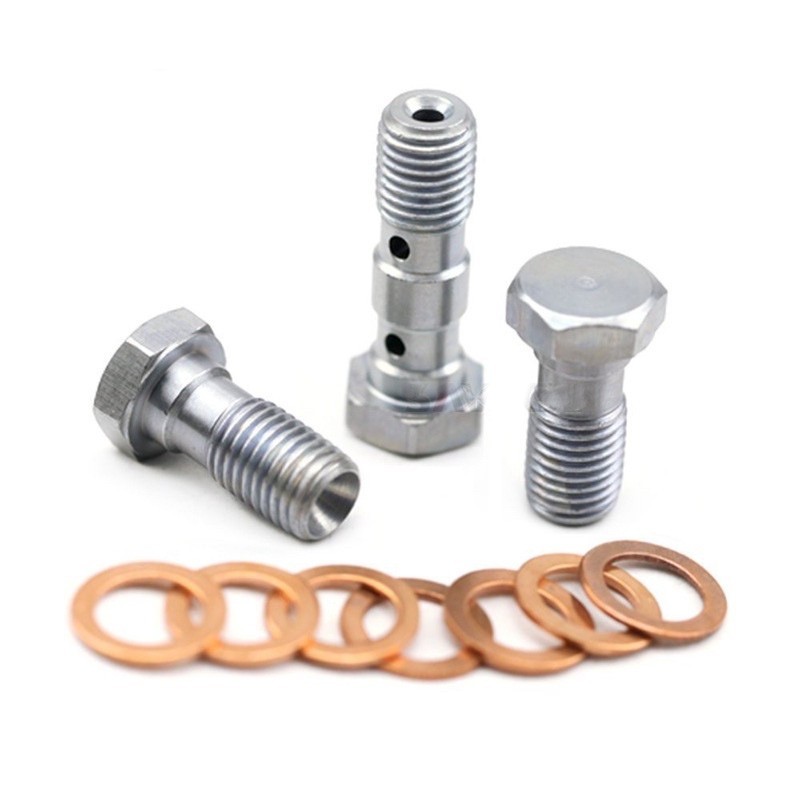 Stainless Brake Hose Banjo Bolt - M10x1.00/1.25