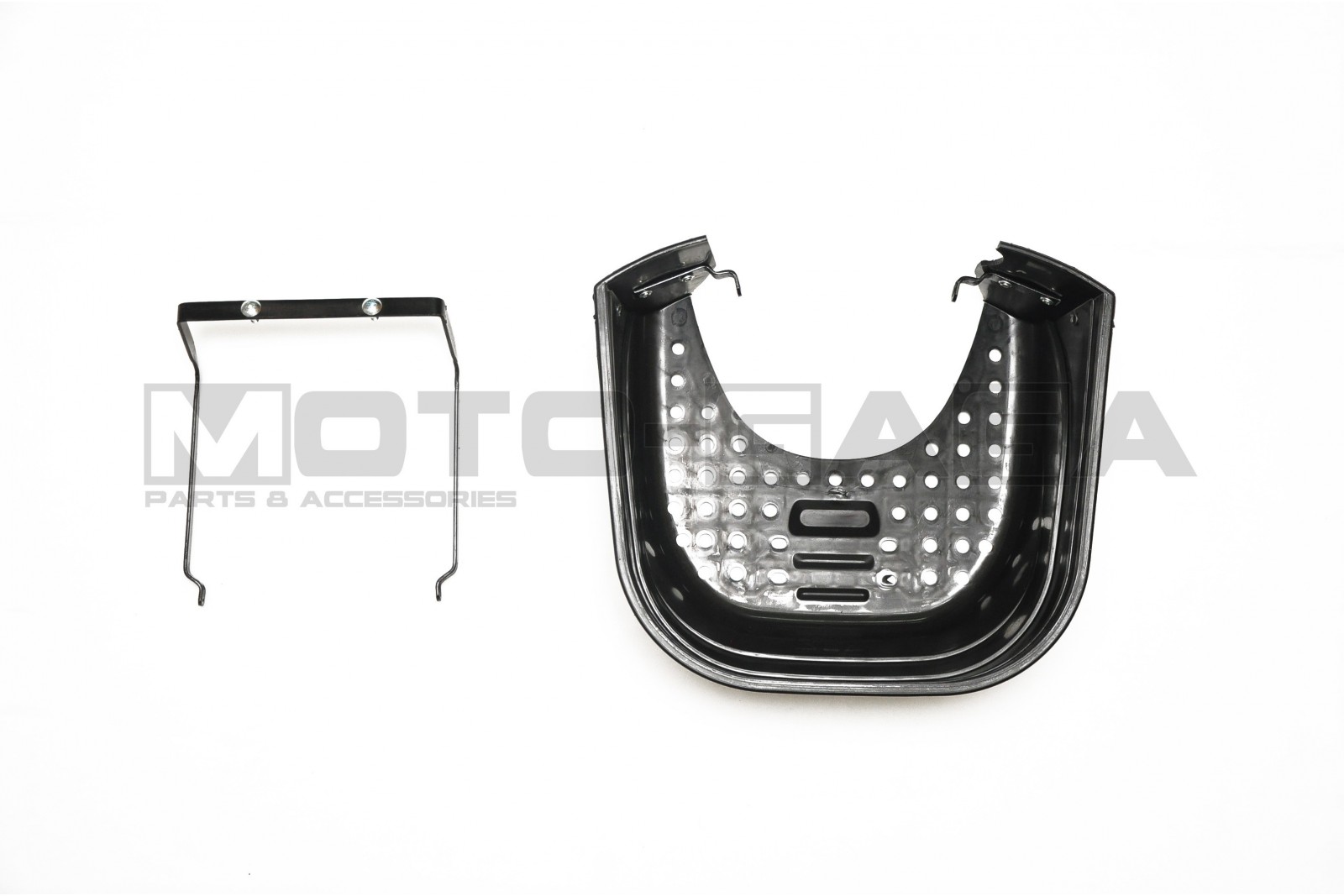 Suzuki RG110/RGV120 Plastic Leg Shield Luggage Basket