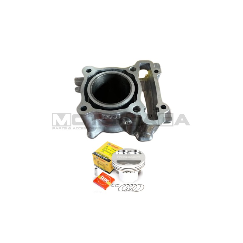 Tobaki Racing Big Bore Cylinder Kit - 58mm (155cc) - Yamaha R15V3/MT15/Aerox/NVX/NMAX/T155 (VVA)