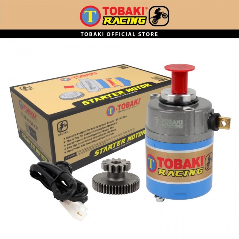Tobaki Racing Performance Starter Motor - Yamaha T135/Jupiter MX/Crypton X/Exciter/Sniper/ (5 Speed)