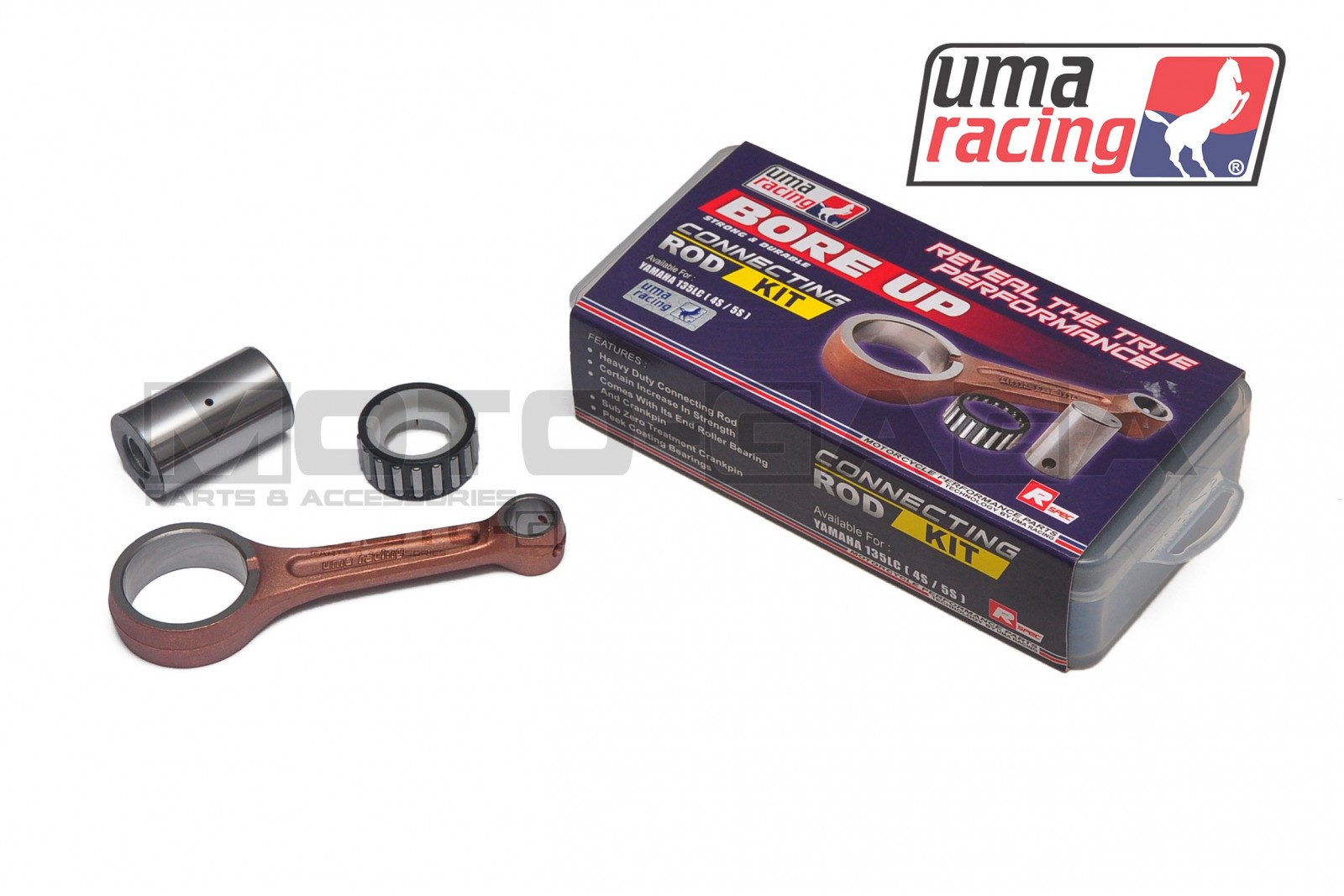 UMA racing Connecting Rod Kit - Yamaha Y15ZR/Jupiter MX King/Spark/Exciter/Sniper T150